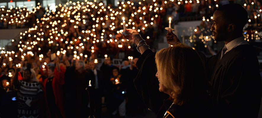 President Stanley at Torchlight