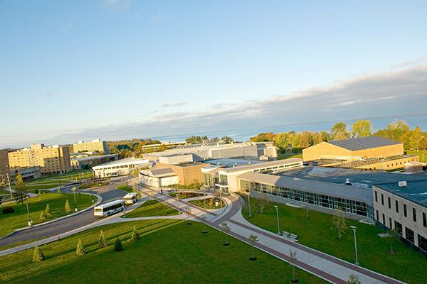 Marano Campus Center aerial