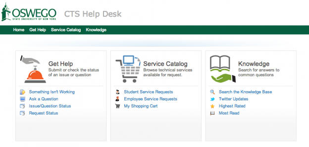 Help Desk Self Service Submit And Check Tickets Online Cts