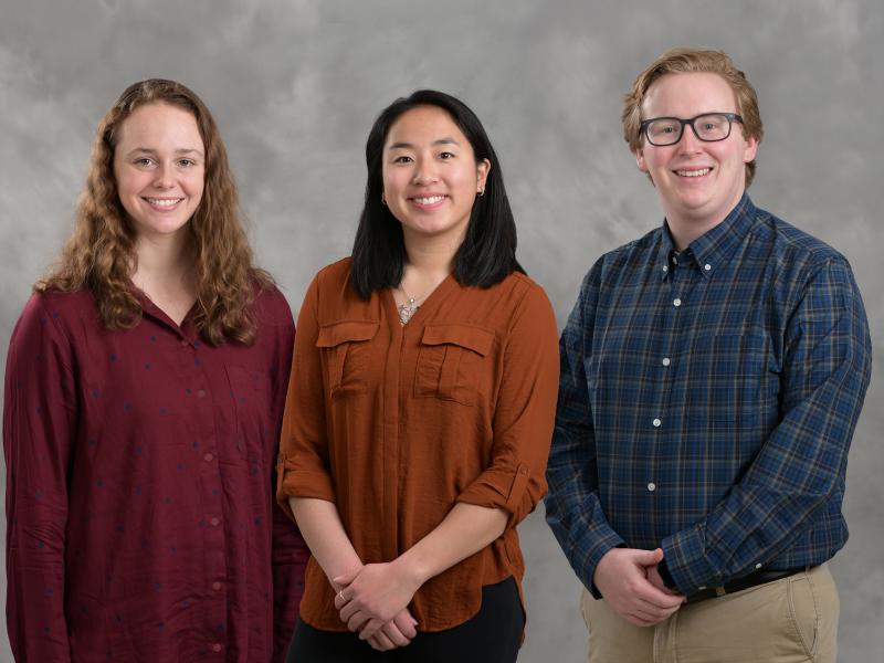 3 Oswego students earn SUNY Chancellor's Award for excellence SUNY