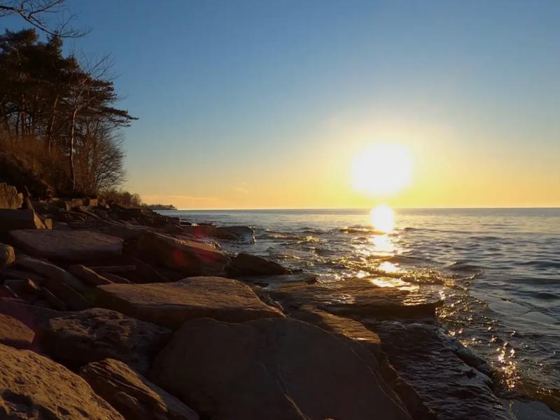 Notes From Home: Lake Ontario Sunset | SUNY Oswego news + events