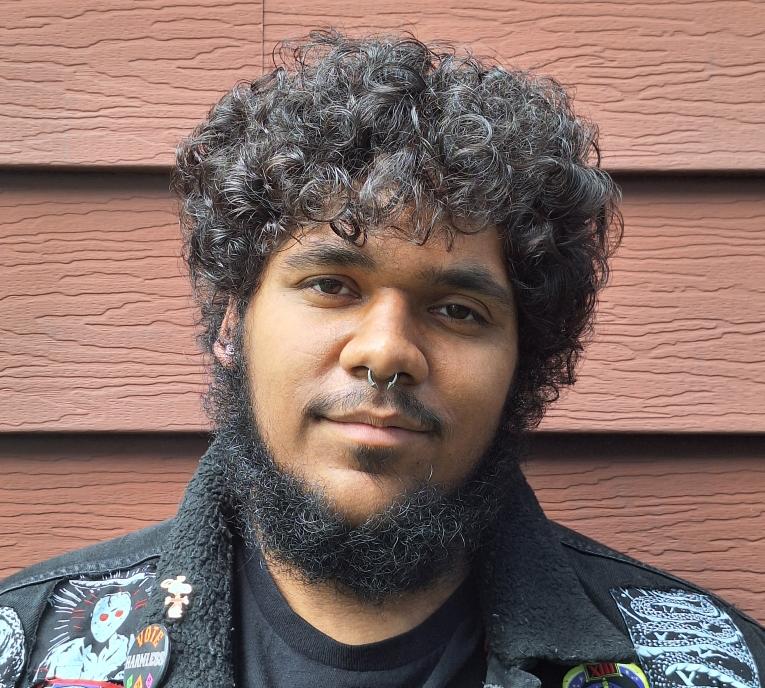 Creative writing major Isaiah Bedoar will take on a new challenge this Friday, Oct. 4, engaging with author and SUNY Oswego professor Soma Mei Sheng Frazier in a public conversation about "Off the Books," Frazier’s debut novel