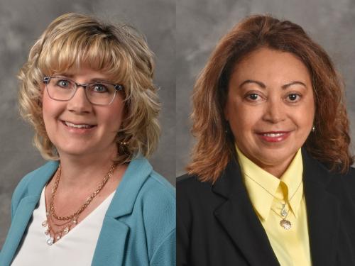 Kristin Gublo, Maggie Rivera earn Chancellor’s Award for Excellence in Professional Service