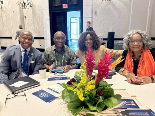 SUNY Oswego President Nwosu and AASCU Members