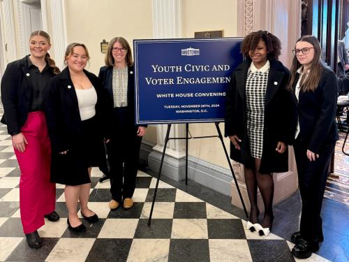 Vote Oswego members attend White House conference on youth civic engagement