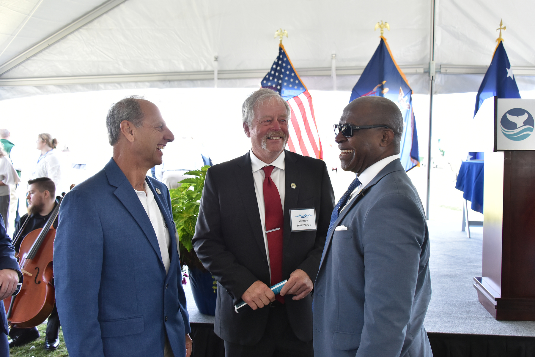 The National Oceanic and Atmospheric Administration (NOAA) and its state and local partners gathered Sept. 6 in Oswego to celebrate the designation of Lake Ontario National Marine Sanctuary — America’s newest and 16th national marine sanctuary.