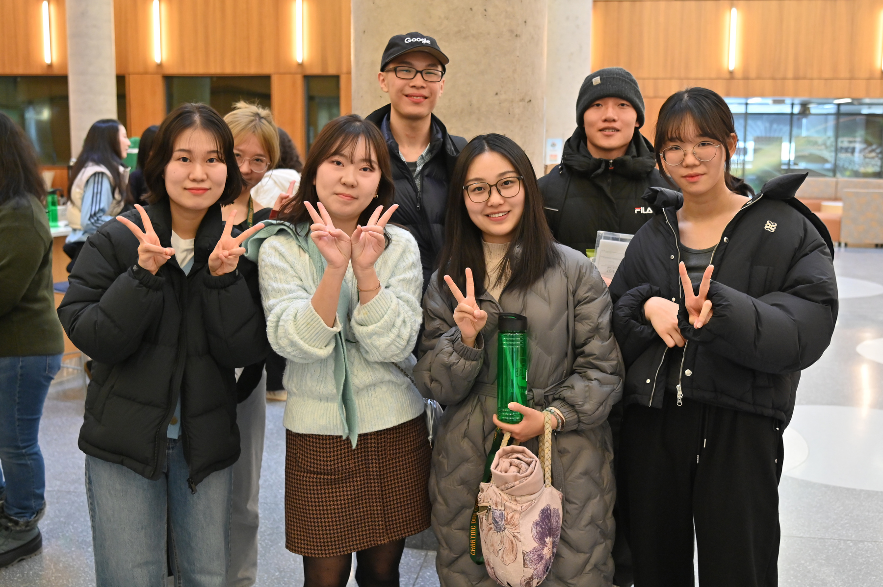 New incoming international students from around the globe gathered for their orientation sessions presented by the offices of International Education and Programs and International Student and Scholar Services. The event took place Jan. 24 in Shineman Center.