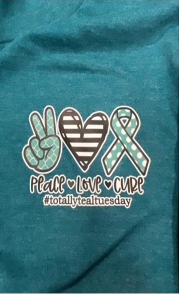 Totally teal logo